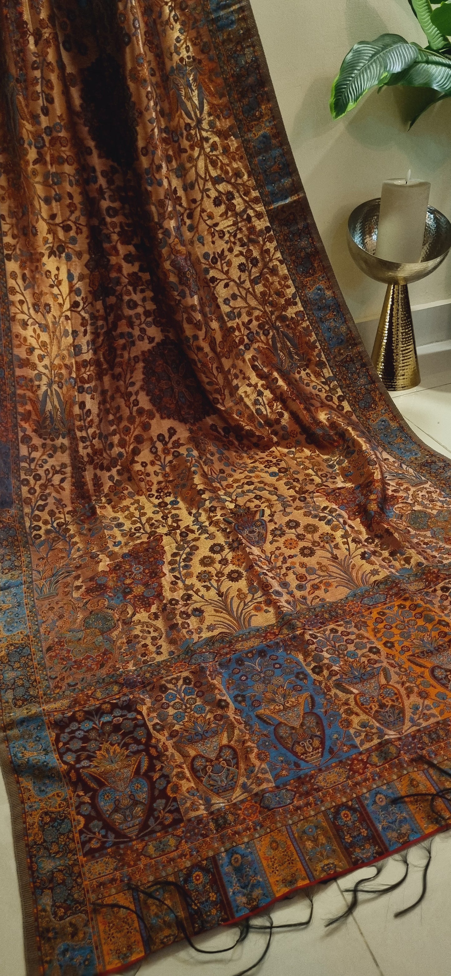 Moonlight silky pashmina shawl