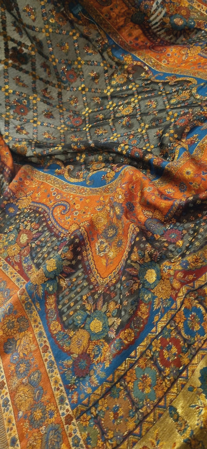 Eid edition: Silk kaani shawl
