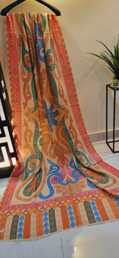 Printed pashmina shawl