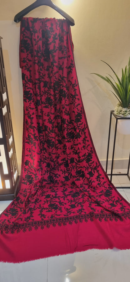 Pashmina embroidered