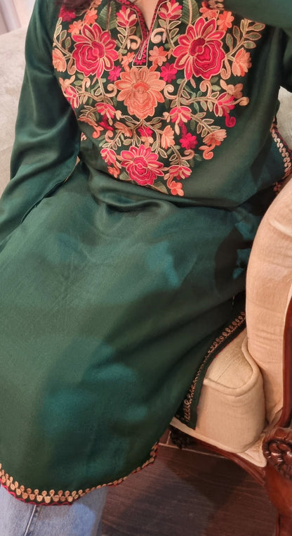 Embroidered kurta