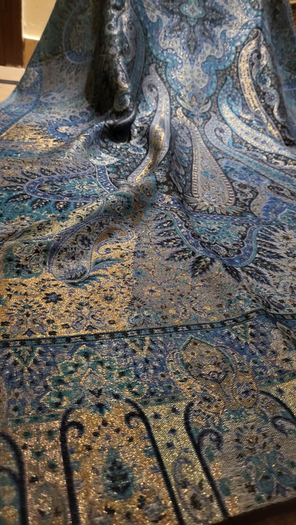 Ocean blue : Gandhara reversible moonlight