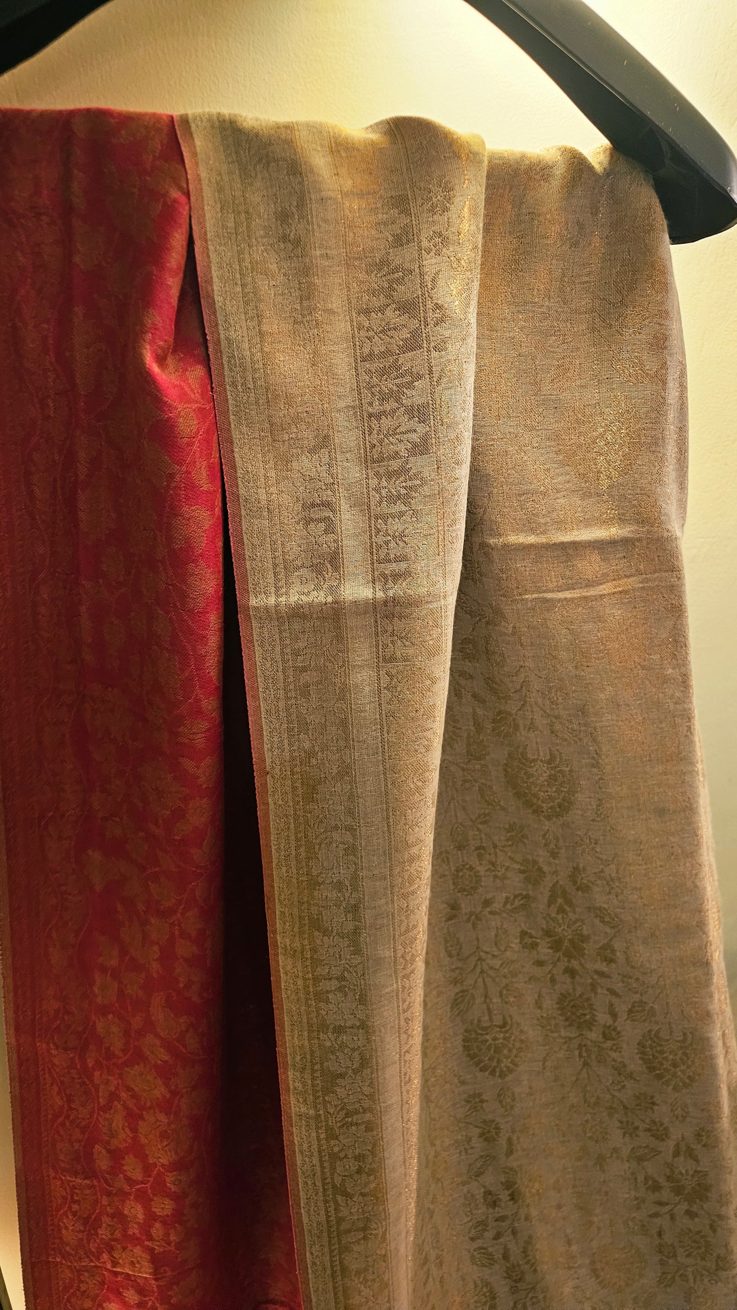 Reversible moonlight kaani: Pashmina