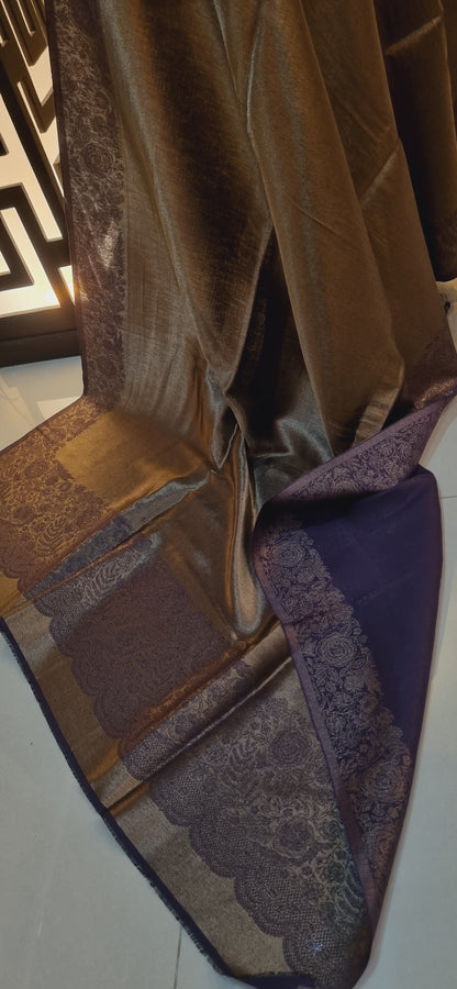 Moonlight reversible shawl