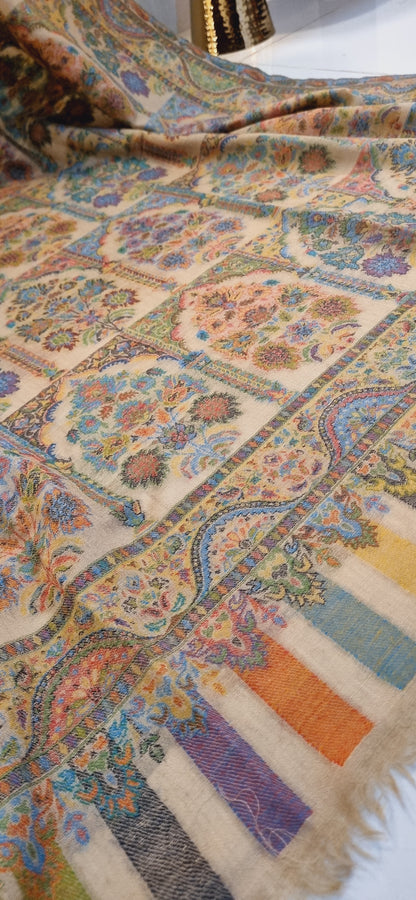 Persian kaani pashmina shawl