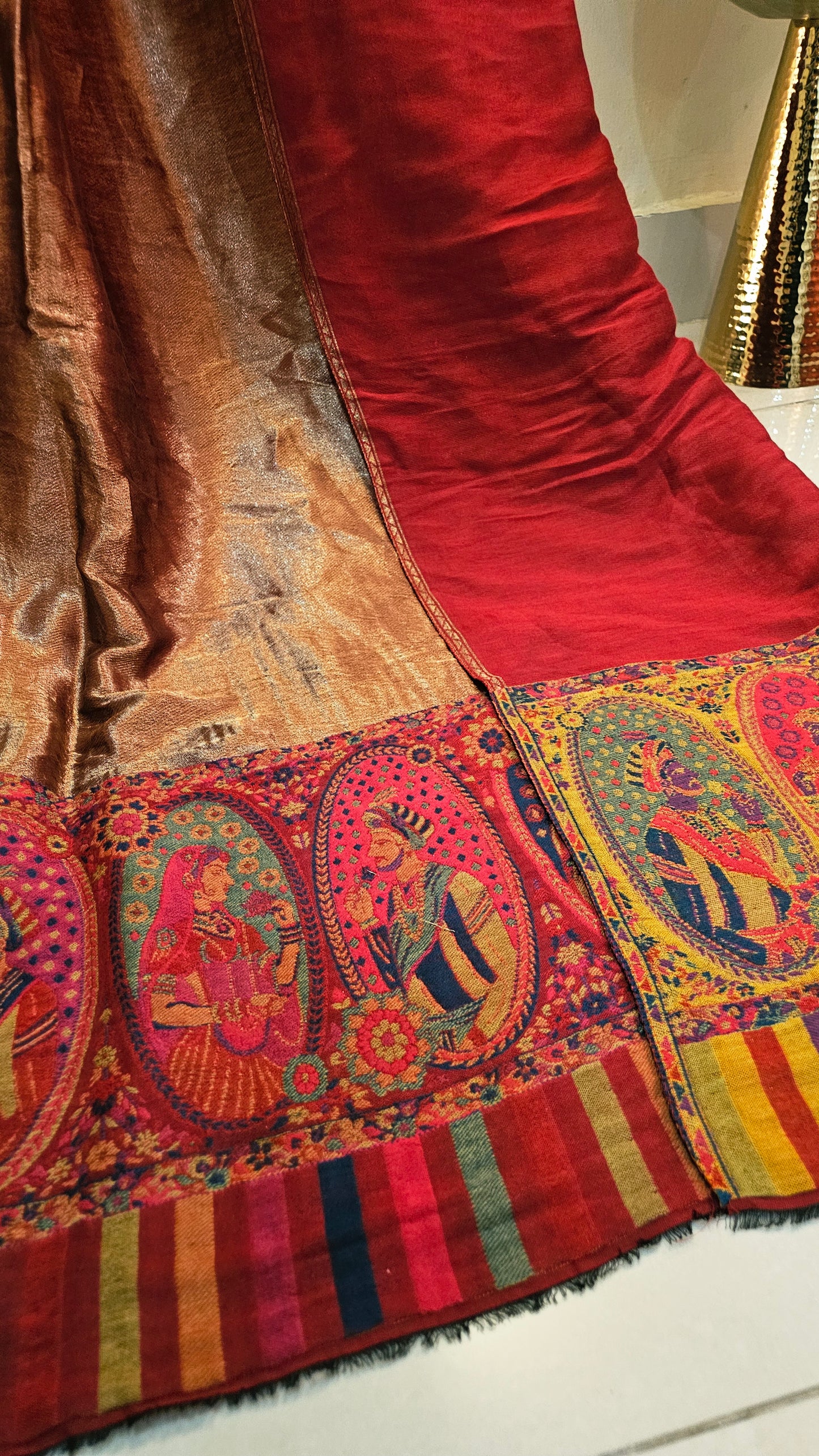 Reversible Kaani: Pashmina