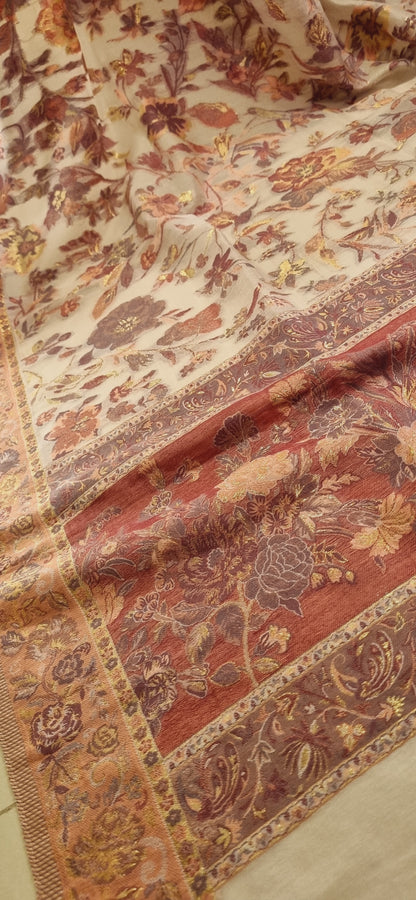 Silk kaani shawl