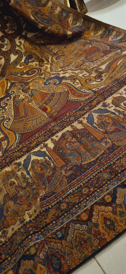 Moonlight silky pashmina shawl