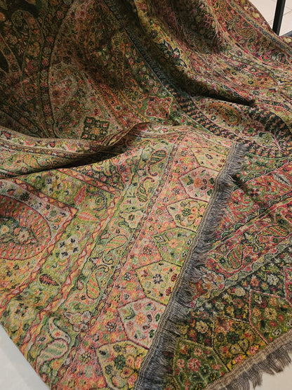 Persian kaani reversible pashmina shawl
