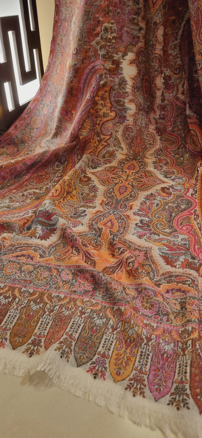 Persian kaani antique shawl