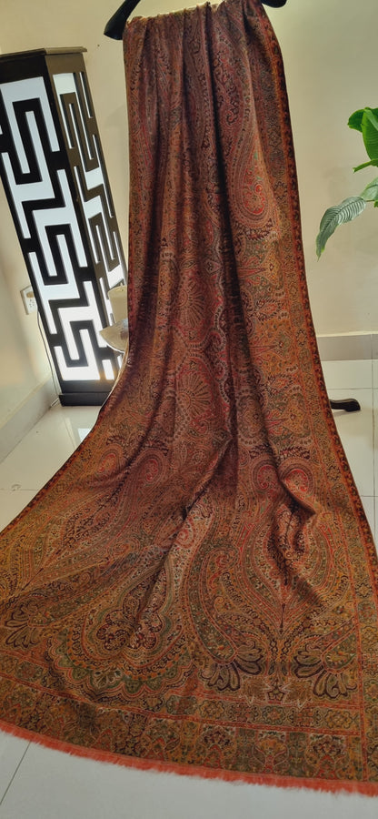 Reversible persian kaani pashmina