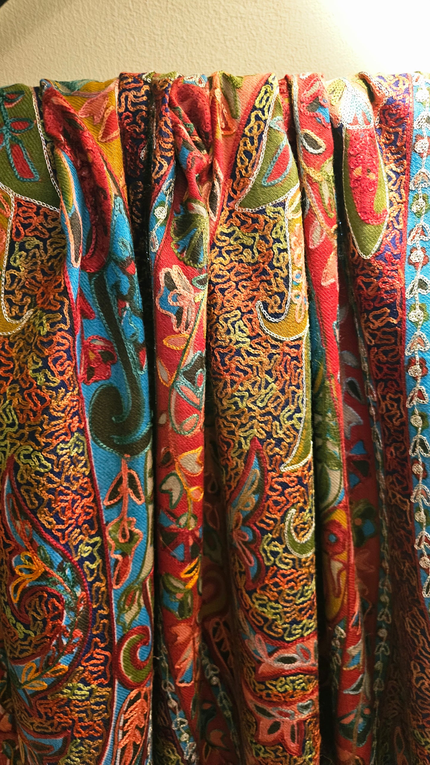Reelkar embroidered: Pashmina