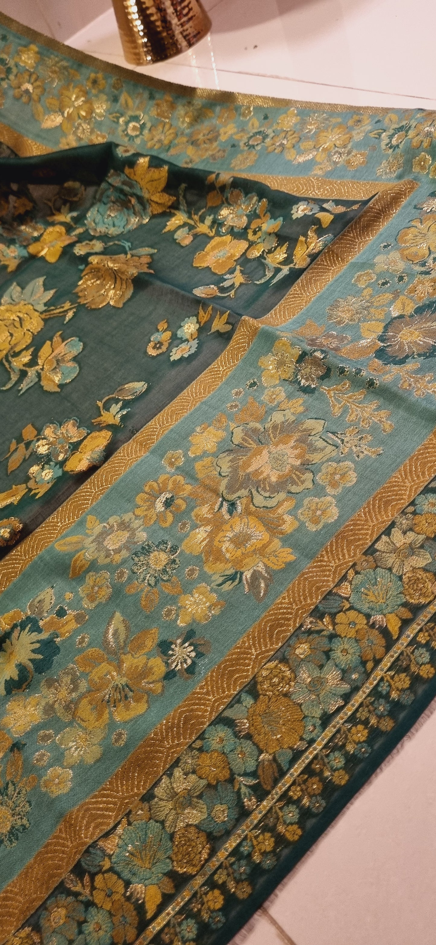 Eid edition: Silk kaani shawl