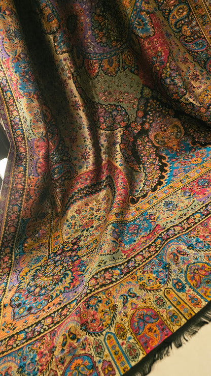 Gandhara reversible kaani: shawl