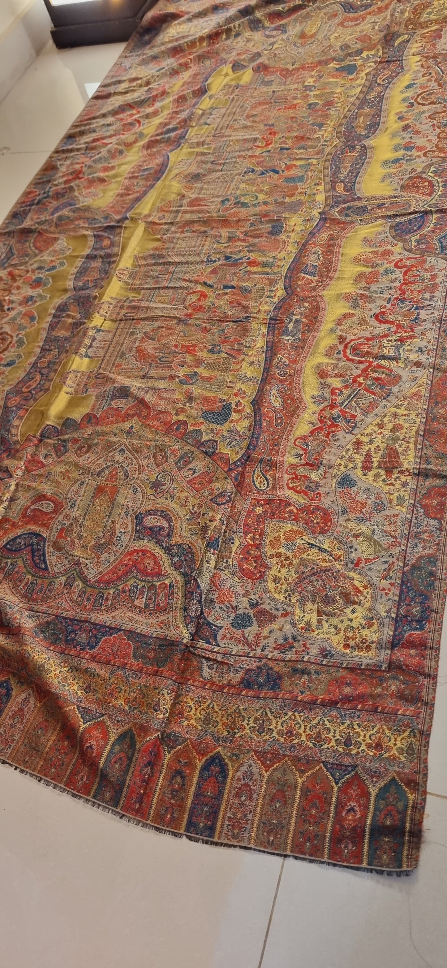 Moonlight kaani darbari pashmina