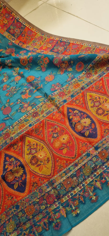 Silk kaani shawl