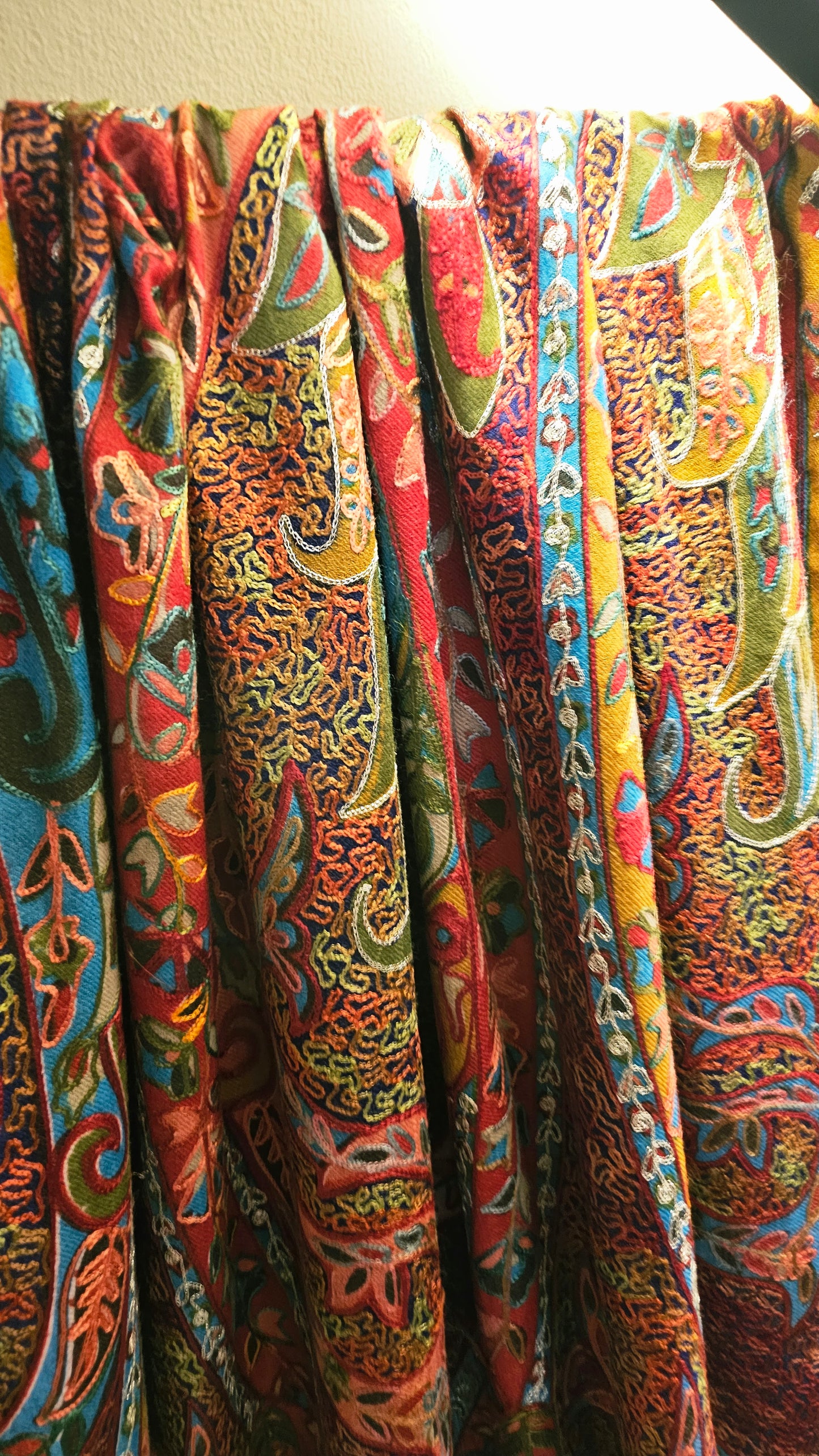 Reelkar embroidered: Pashmina