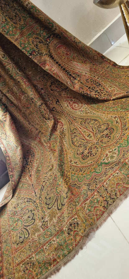 Persian reversible kaani pashmina shawl