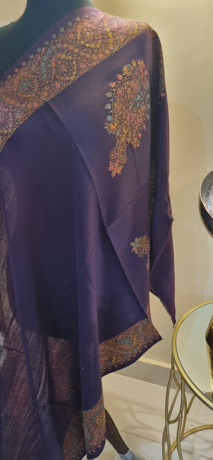 Hand embroidered Mini shawl