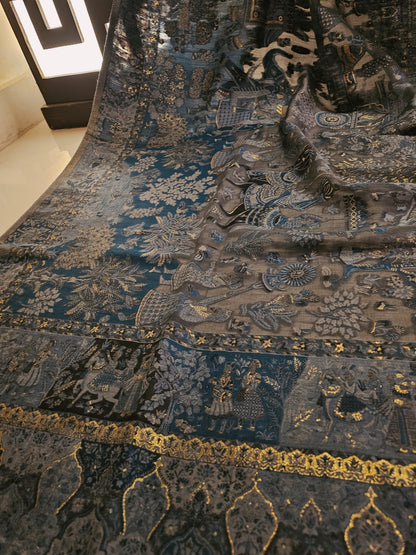 Silk kaani shawl