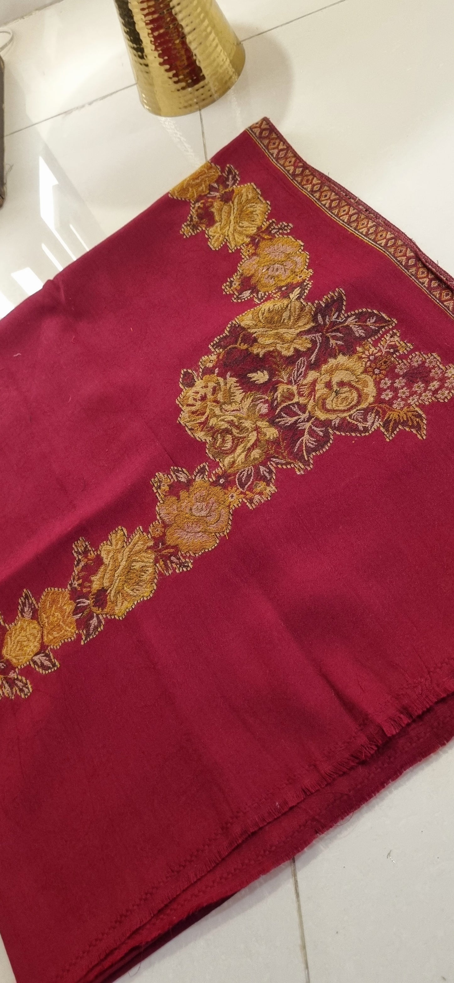 Woollen pashmina kaani shawls
