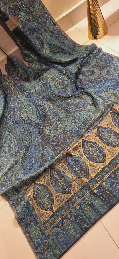 Silk kaani shawl