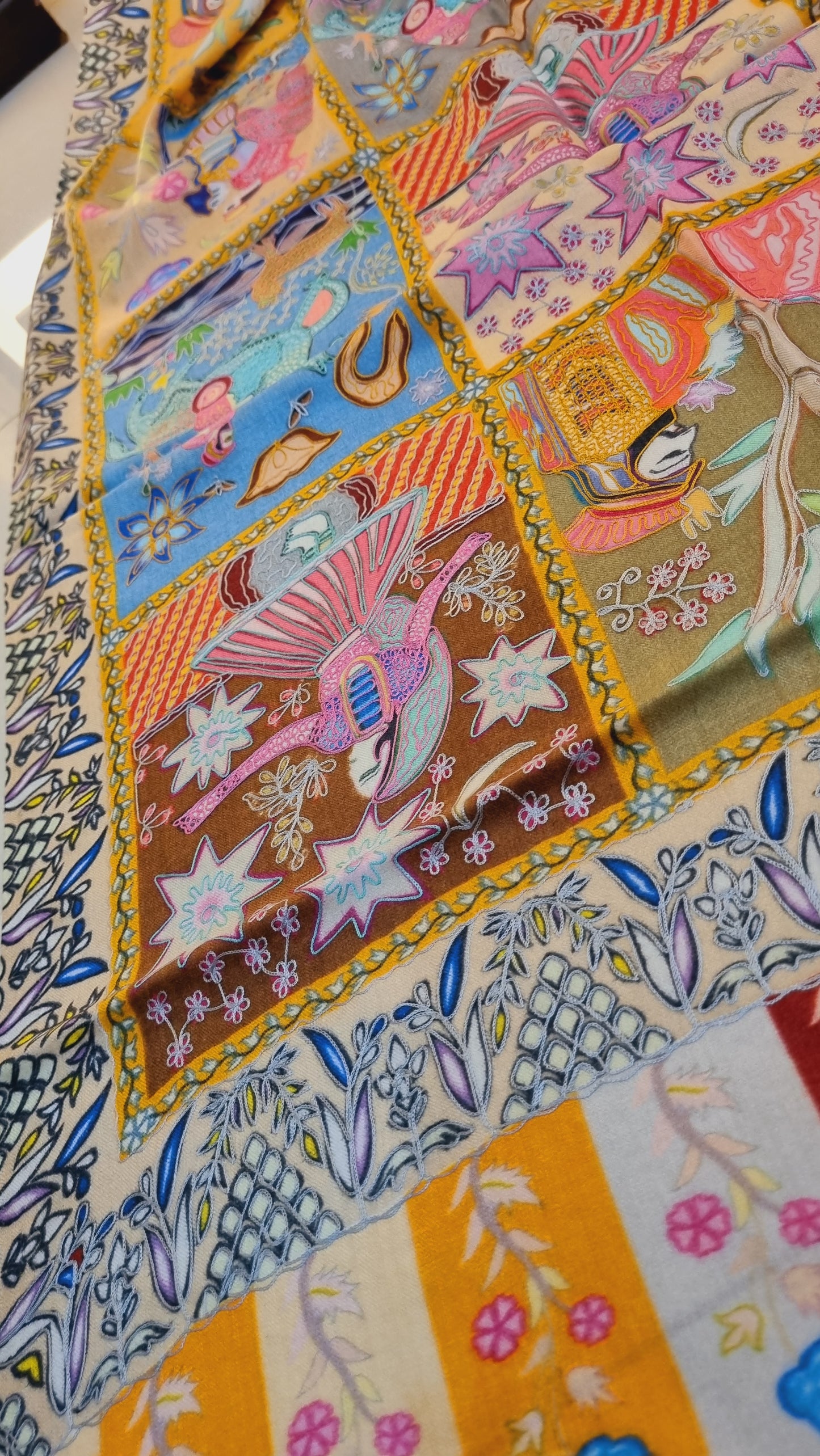 Mughal reelkar pashmina