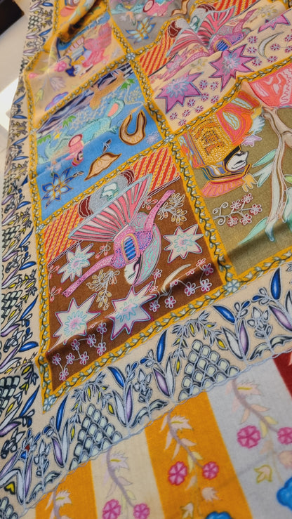 Mughal reelkar pashmina