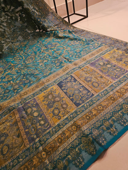 Silk kaani shawl