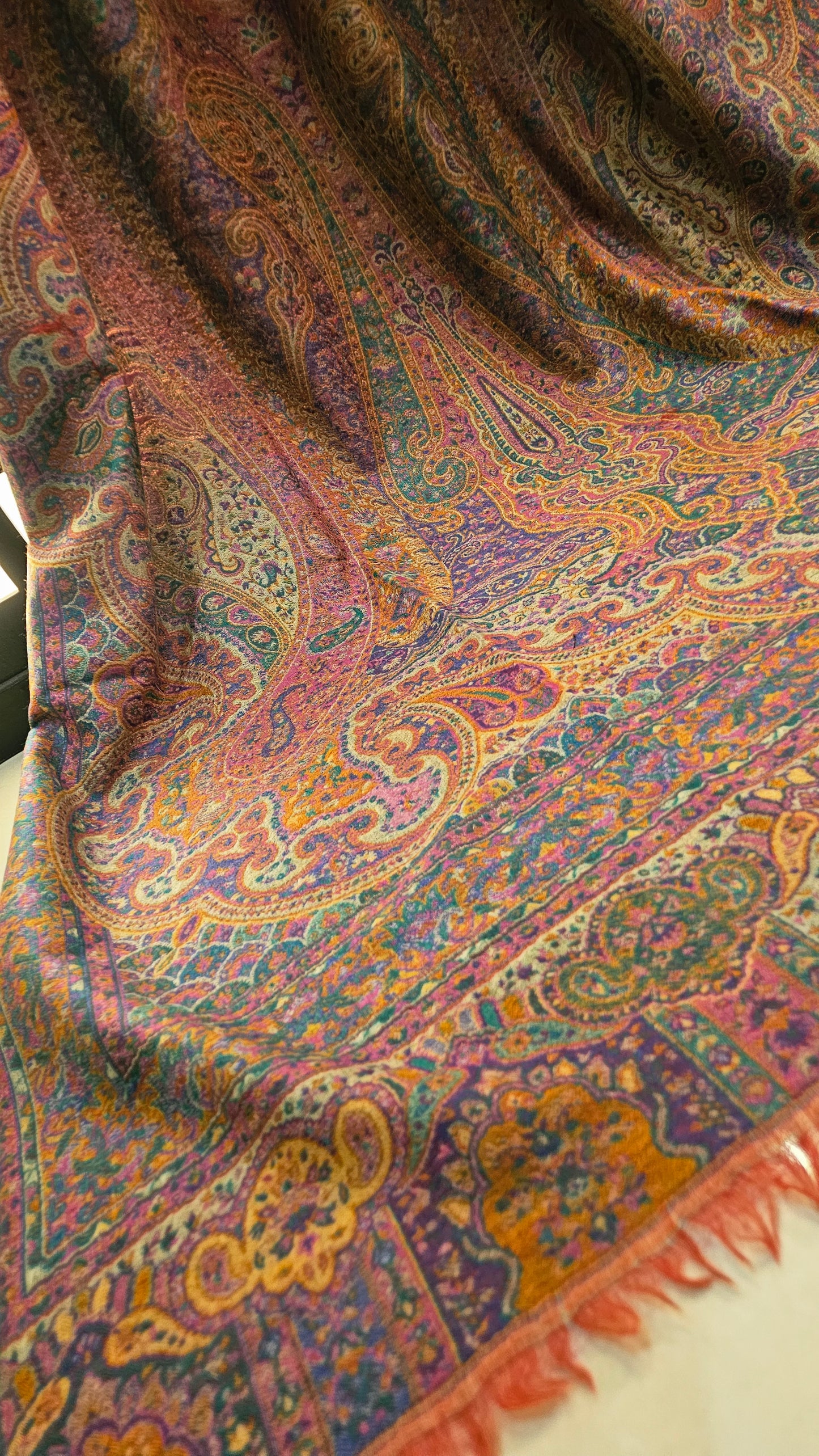 Persian kaani reversible: Pashmina