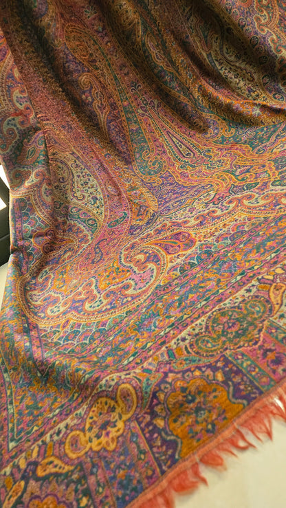 Persian kaani reversible: Pashmina