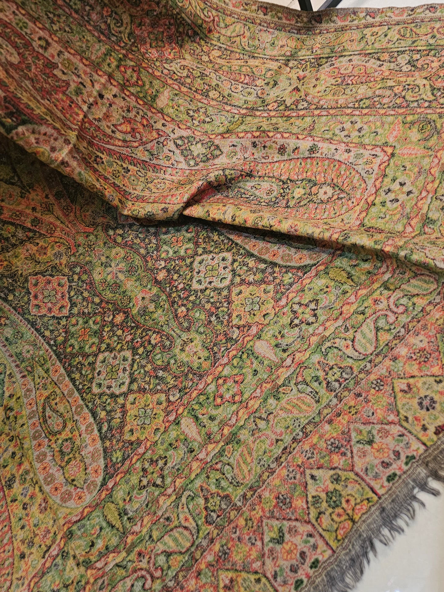 Persian kaani reversible pashmina shawl