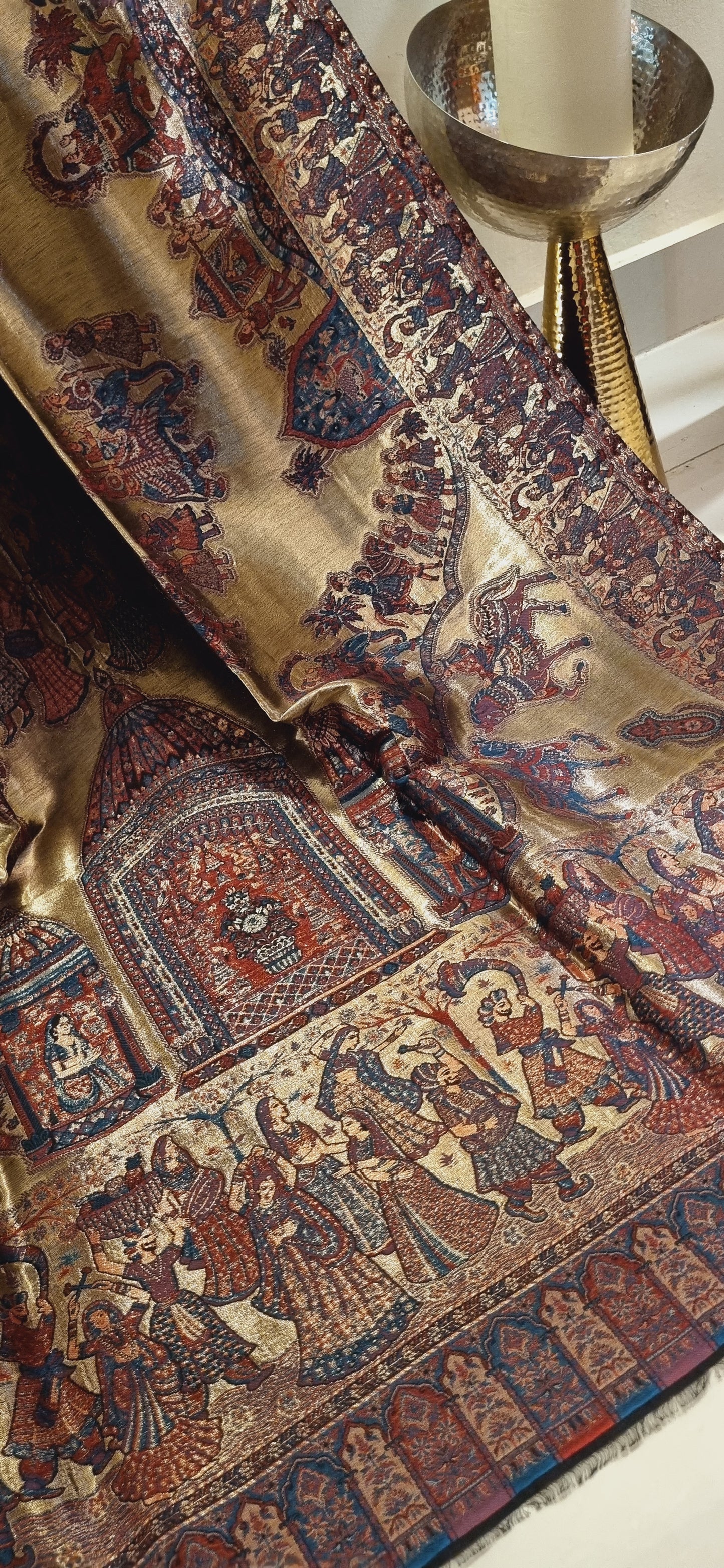 Moonlight silky pashmina shawl