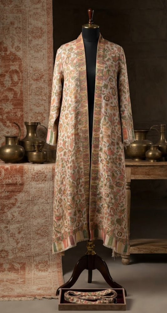 Kaani coats: woollen pashmina