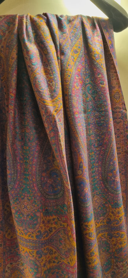 Persian reversible kaani shawl
