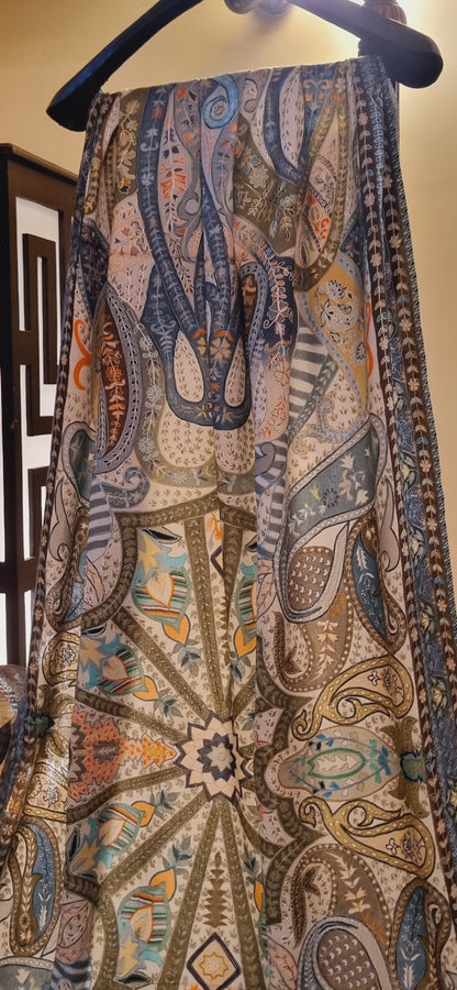Reelkar pashmina shawl