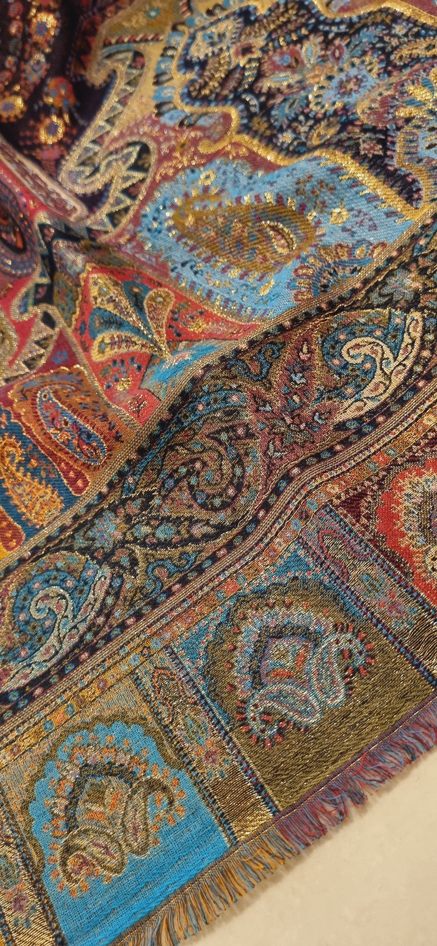 Pashmina zaree kaani shawl