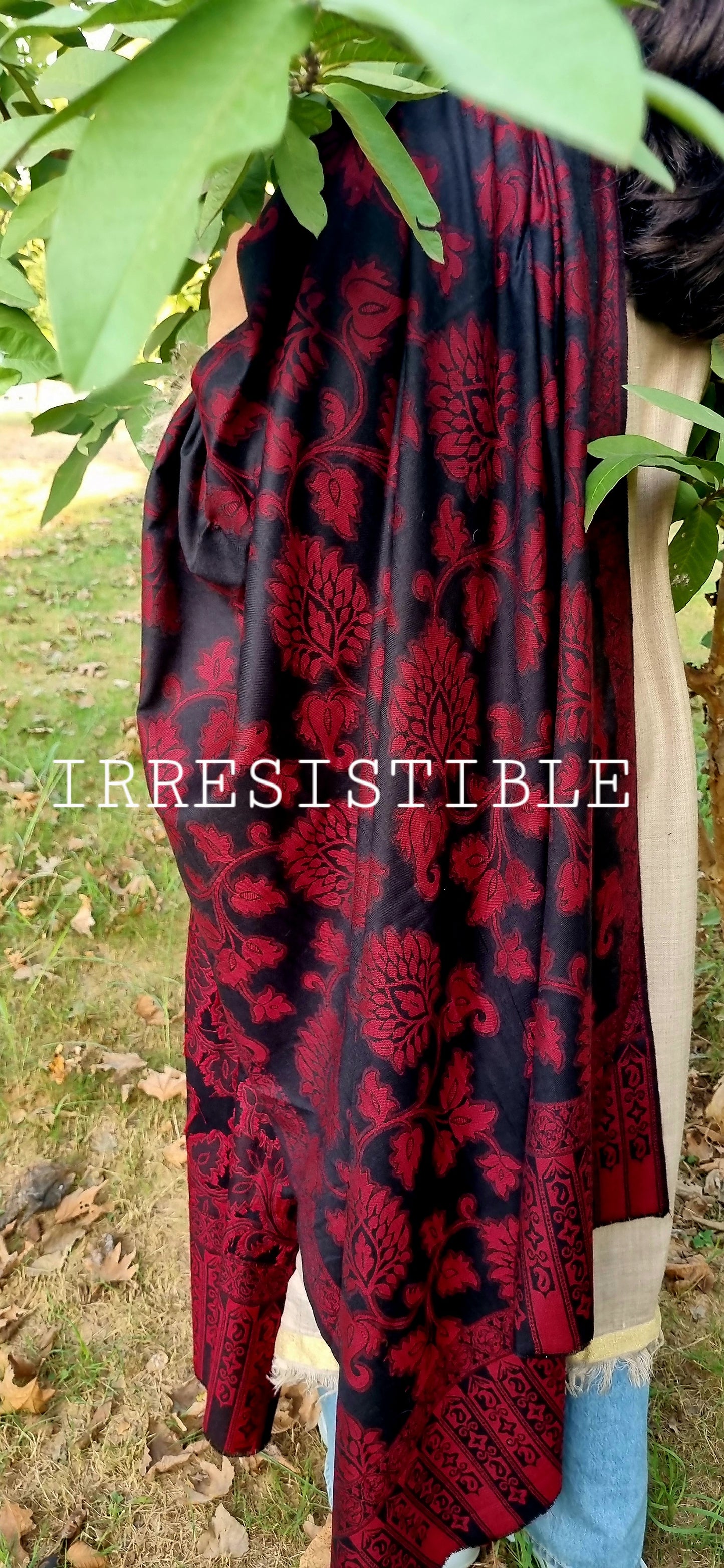 Woolen pashmina kaani shawl