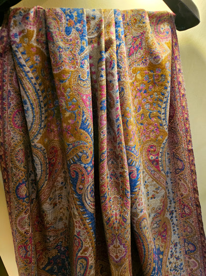 Tabriaz persian kaani pashmina shawl