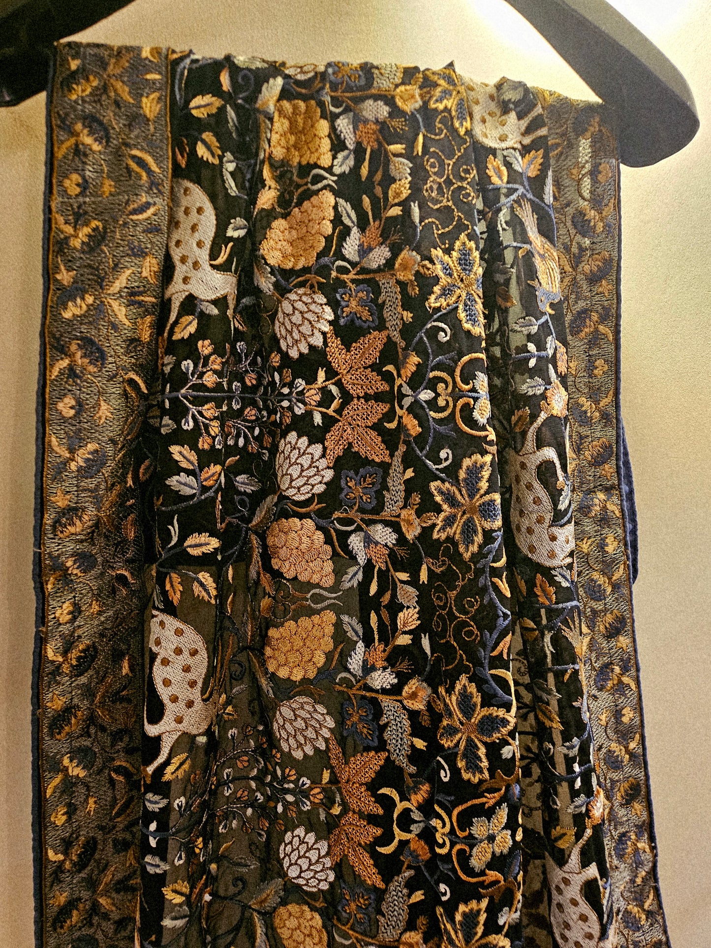 Georgete embroidered dupata
