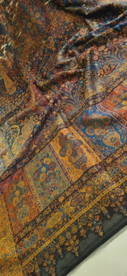 Silk kaani shawl