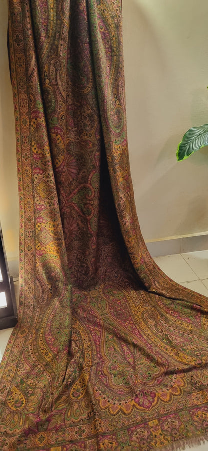 Persian reversible kaani shawl