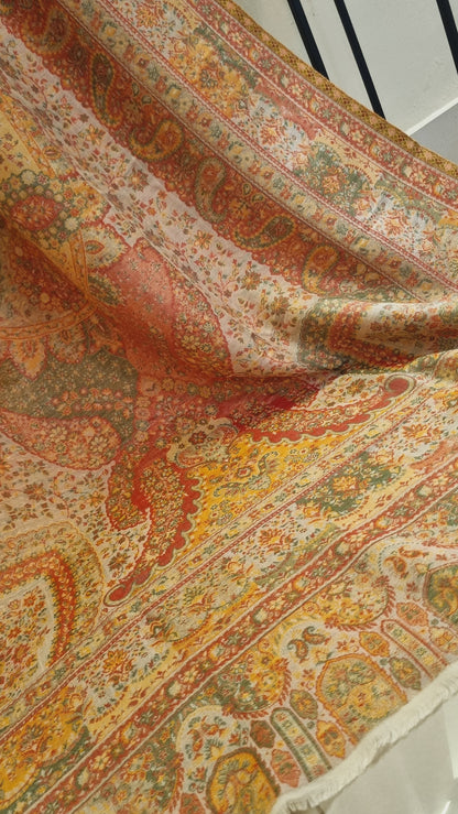 Double sided moonlight kaani pashmina shawl