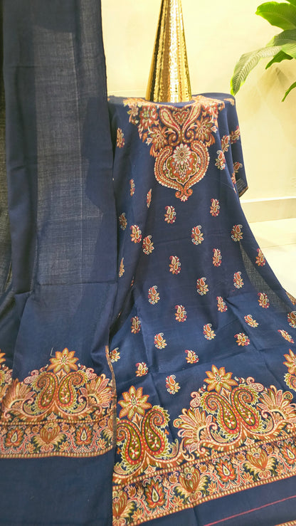 Kaani suit: Pashmina