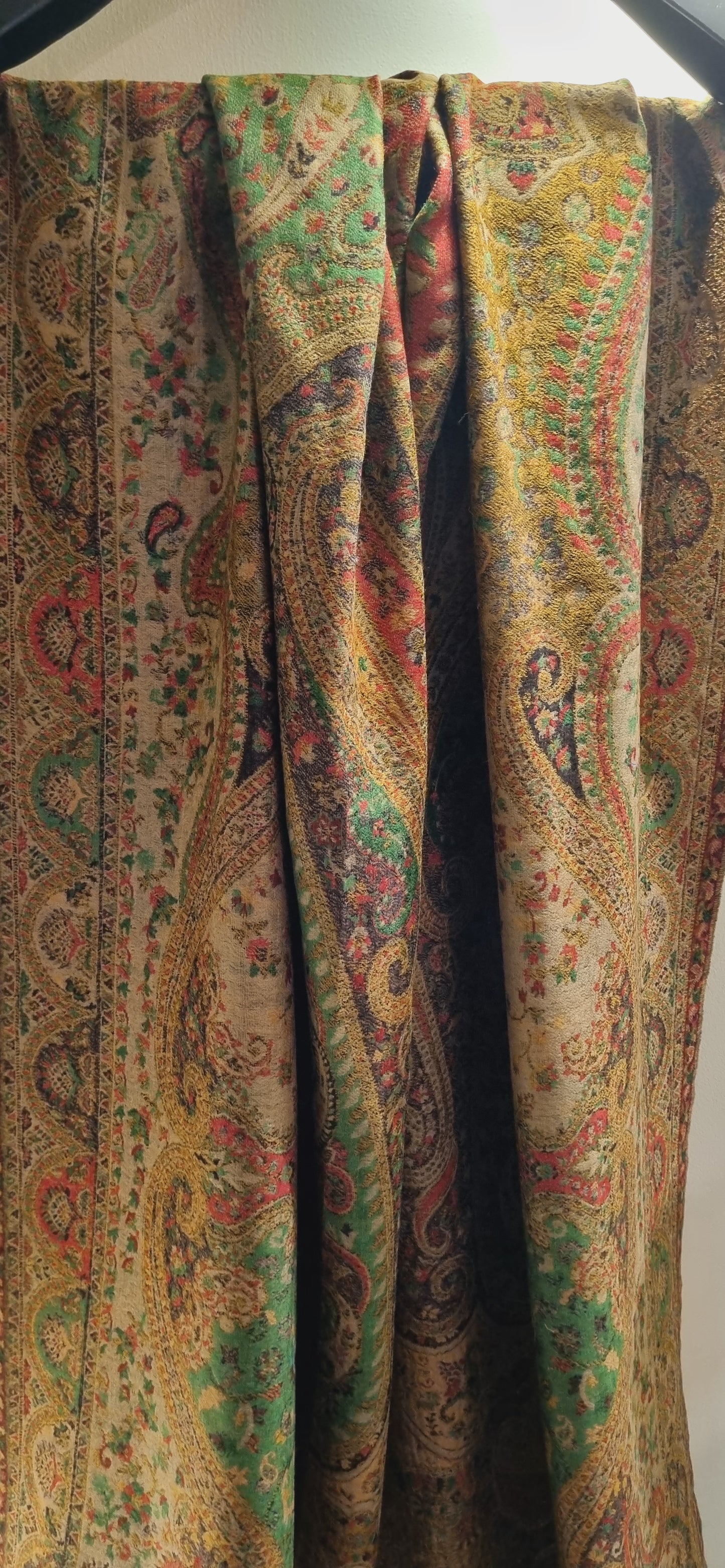 Persian reversible kaani Pashmina shawl