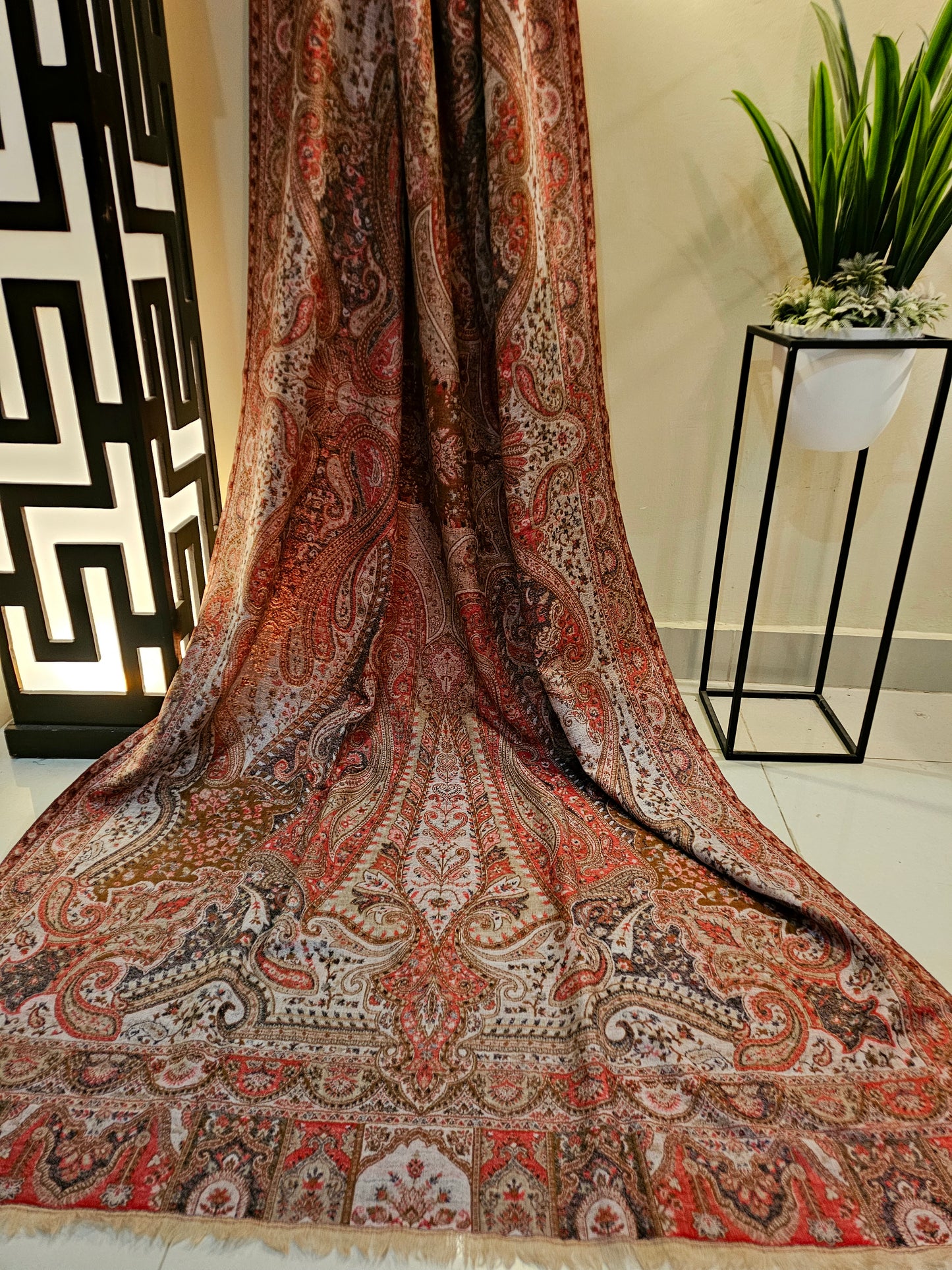 Tabraiz persian kaani pashmina shawl