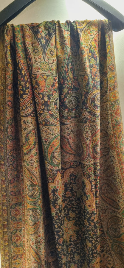 Reversible persian kaani shawl