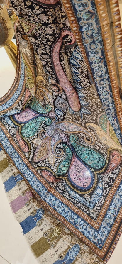 Silk Reelkar shawl