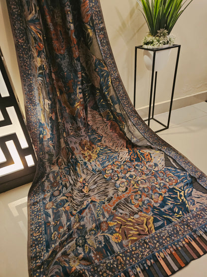 Silk kaani shawl