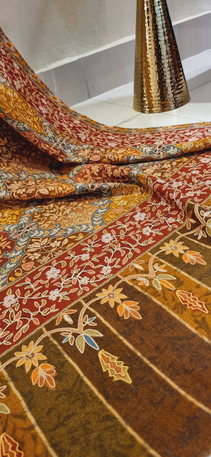 Reelkar embroidered pashmina